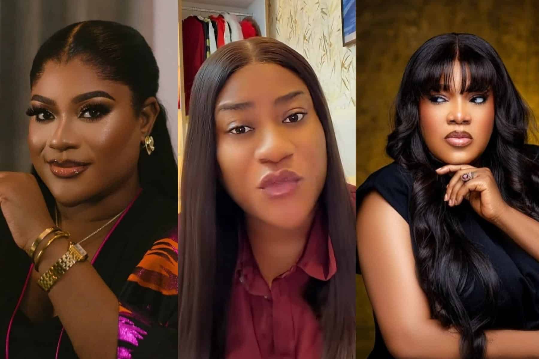 "Whatever she said in the recording, she can say it to anybody's face" - Nkechi Blessing speaks up for Toyin Abraham over leaked audio